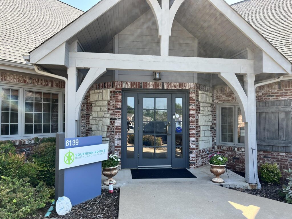 Southern Pointe Dental and Implants office front door